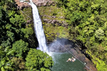 Product Private Waterfall Zipline